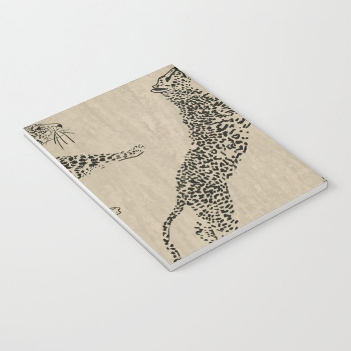 tan leopard pattern Notebook Gallery Image 3