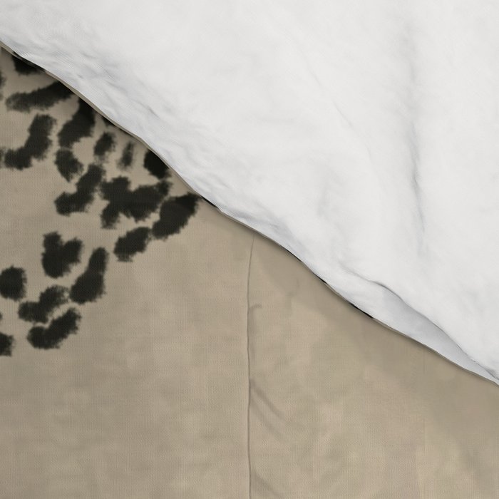 tan leopard pattern Comforter Gallery Image 4
