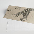 tan leopard pattern Wrapping Paper Gallery Image 2
