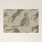 tan leopard pattern Welcome Mat Gallery Image 1