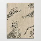 tan leopard pattern Notebook Gallery Image 4