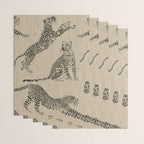 tan leopard pattern Wrapping Paper Gallery Image 3