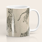 tan leopard pattern Coffee Mug Gallery Image 1