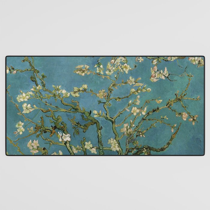 Blossoming Almond Tree Vincent Van Gogh Desk Mat Gallery Image 3