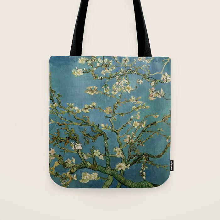 Blossoming Almond Tree Vincent Van Gogh Tote Bag Gallery Image 1