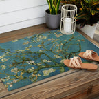 Blossoming Almond Tree Vincent Van Gogh Outdoor Rug Gallery Image 2