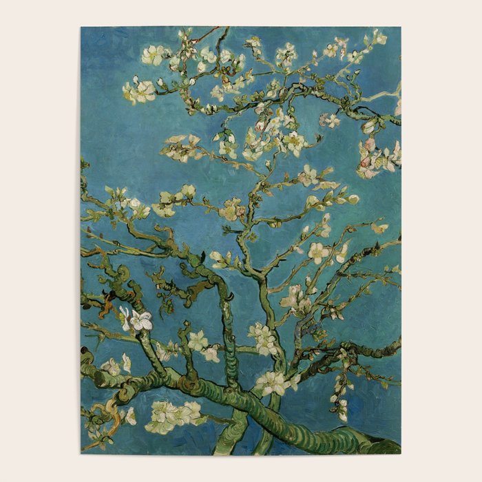 Blossoming Almond Tree Vincent Van Gogh Poster Gallery Image 1