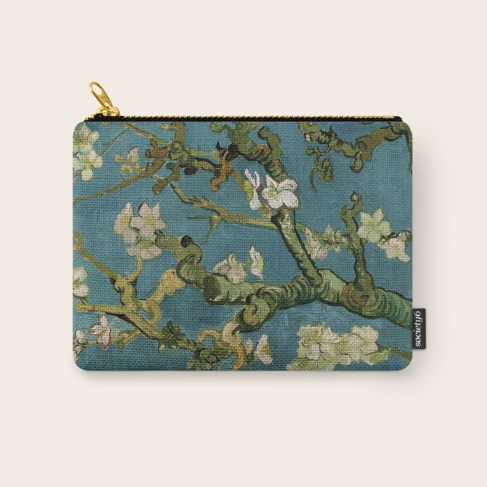 Blossoming Almond Tree Vincent Van Gogh Carry All Pouch Gallery Image 1