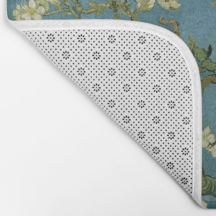 Blossoming Almond Tree Vincent Van Gogh Bath Mat Gallery Image 2