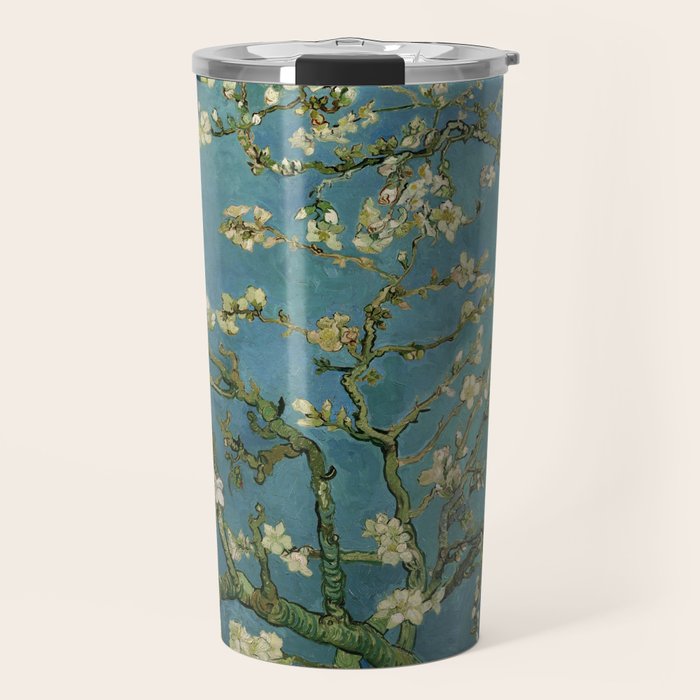Blossoming Almond Tree Vincent Van Gogh Travel Mug Gallery Image 1
