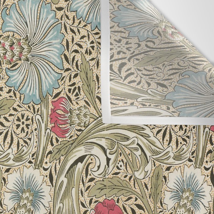 Corncockle Vintage William Morris Floral Wall Tapestry Gallery Image 3