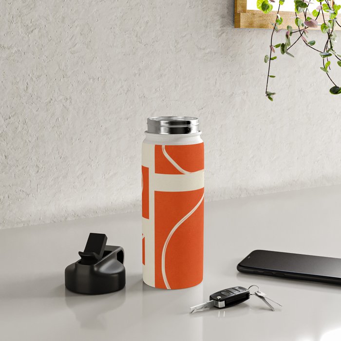 Abstract Pathways 5 Water Bottle Gallery Image 4