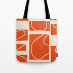 Abstract Pathways 5 Tote Bag Gallery Image 1