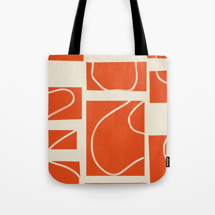 Abstract Pathways 5 Tote Bag Gallery Image 1