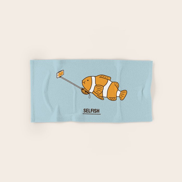 Selfish Bath Towel Gallery Image 1