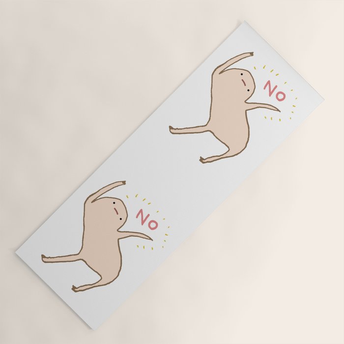 Honest Blob Says No Yoga Mat Gallery Image 1