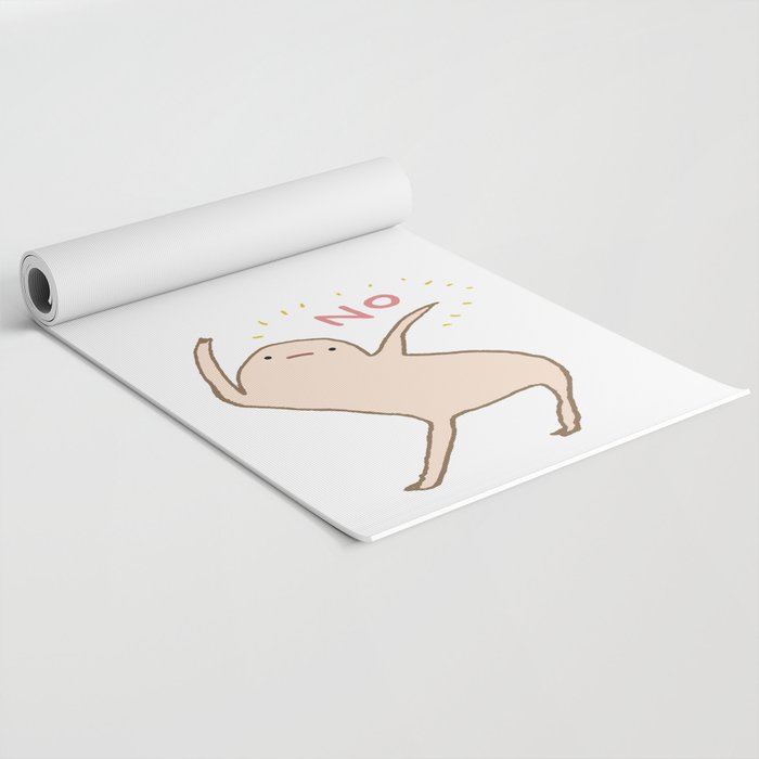 Honest Blob Says No Yoga Mat Gallery Image 2