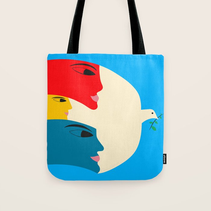 Peace Tote Bag Gallery Image 1