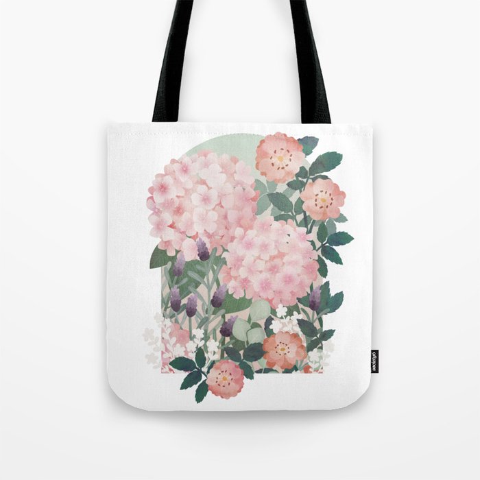 Summer Garden Window Tote Bag Gallery Image 1