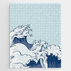 The Great Kanagawa Japanese Wave Jigsaw Puzzle Gallery Image 1