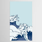 The Great Kanagawa Japanese Wave Tablecloth Gallery Image 2