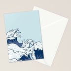 The Great Kanagawa Japanese Wave Stationery Card Gallery Image 2