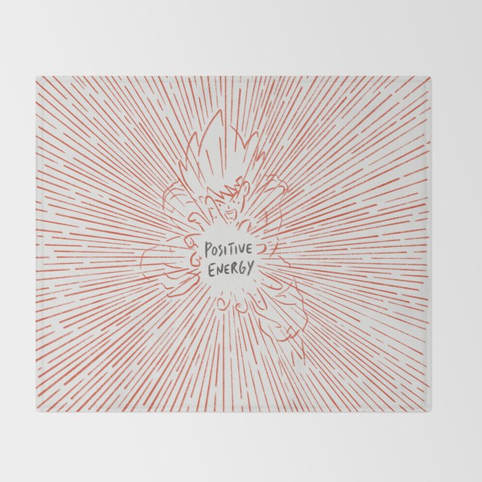 Positive Energy Throw Blanket Gallery Image 2