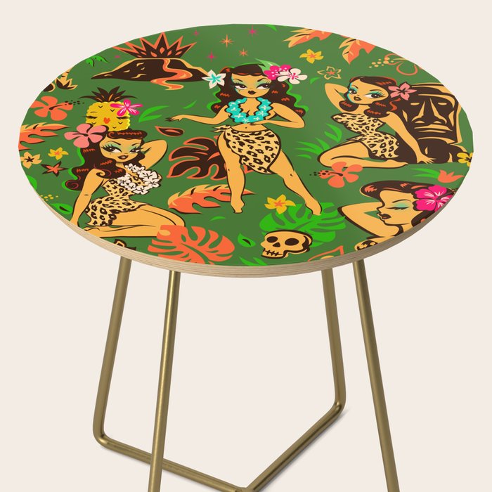 Tiki Temptress on Green Side Table Gallery Image 2