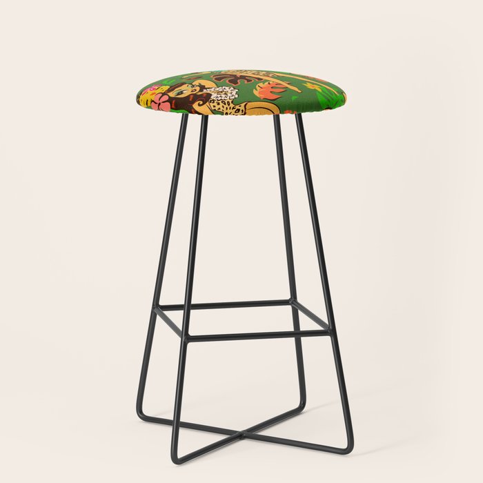 Tiki Temptress on Green Stool Gallery Image 1