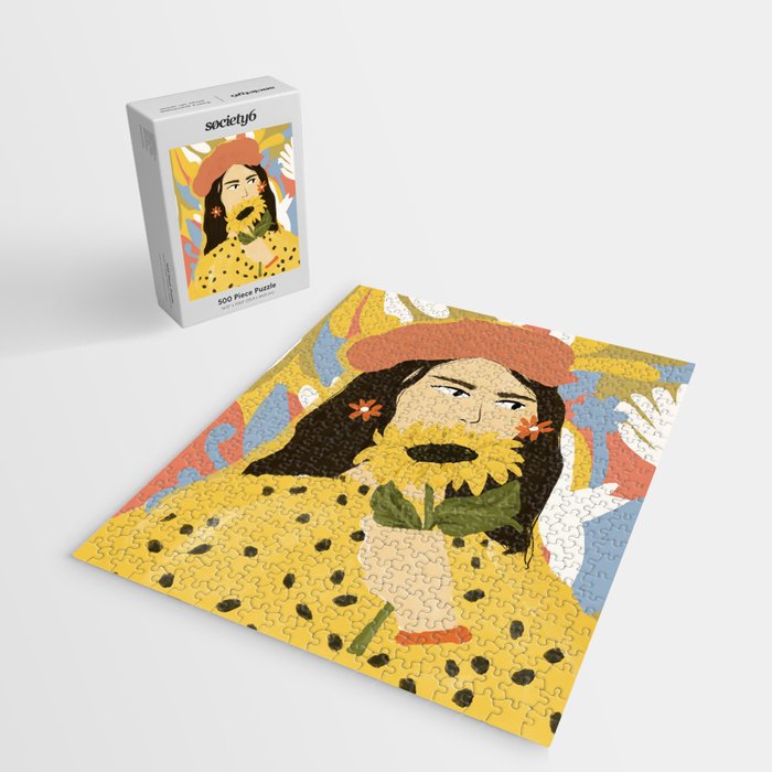 Sunflowers In Your Face Jigsaw Puzzle Gallery Image 2