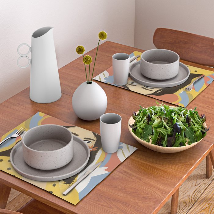 Sunflowers In Your Face Placemat Gallery Image 2