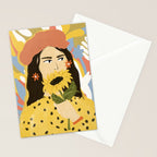 Sunflowers In Your Face Stationery Card Gallery Image 2