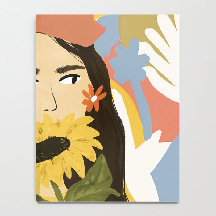 Sunflowers In Your Face Notebook Gallery Image 4