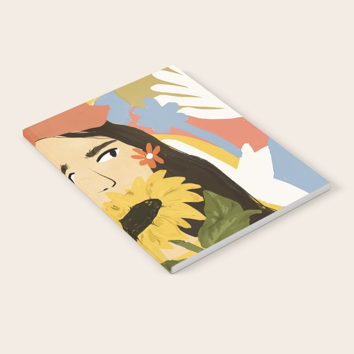 Sunflowers In Your Face Notebook Gallery Image 1