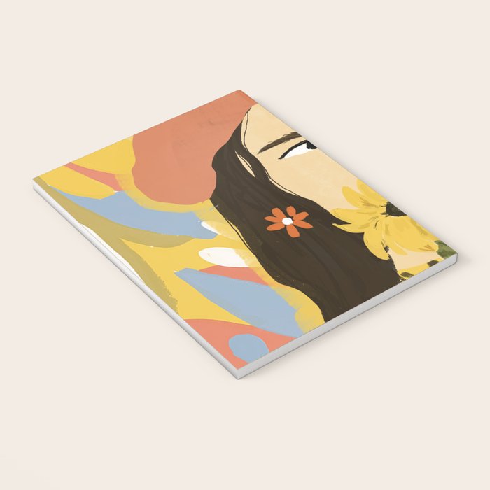 Sunflowers In Your Face Notebook Gallery Image 3
