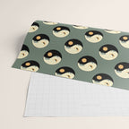 Hidden cat 36 yin yang balance Wrapping Paper Gallery Image 2