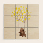 Stars Swing Wood Wall Art Gallery Image 1