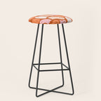 Ghost Print in Orange Stool Gallery Image 1
