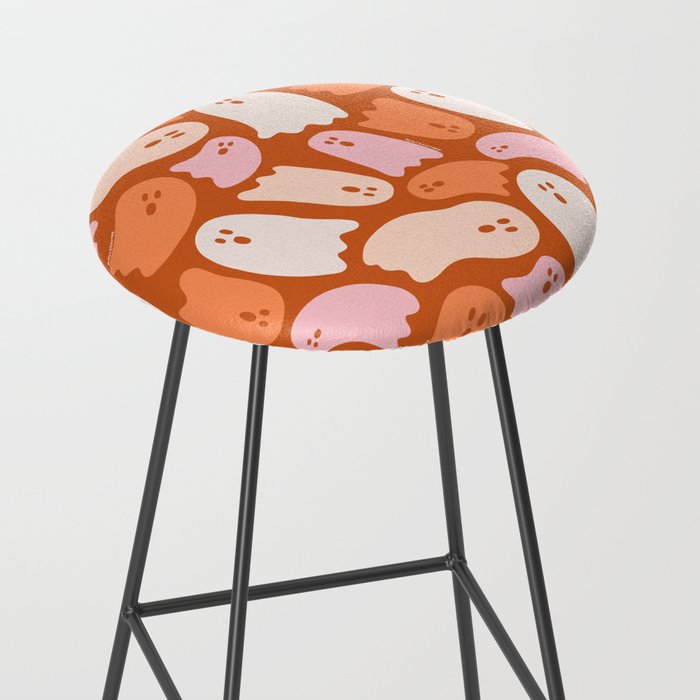 Ghost Print in Orange Stool Gallery Image 2