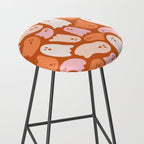 Ghost Print in Orange Stool Gallery Image 2
