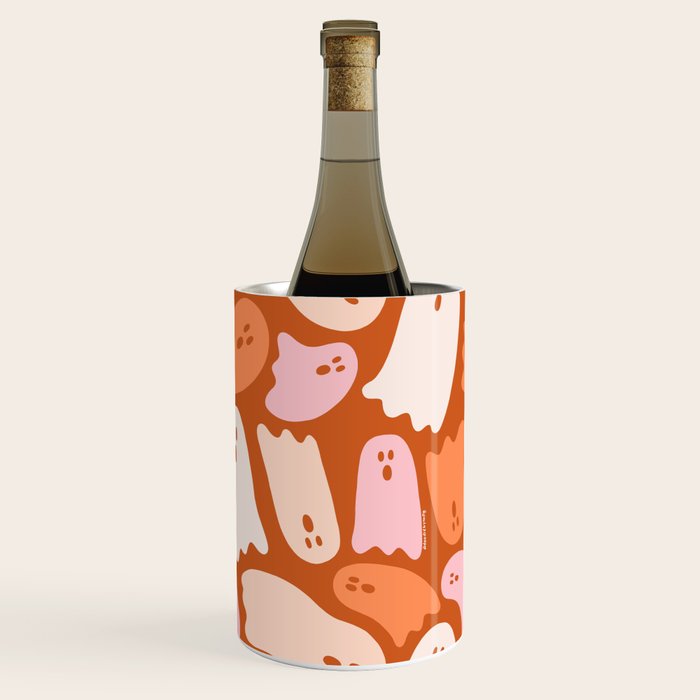 Ghost Print in Orange Wine Chiller Gallery Image 1