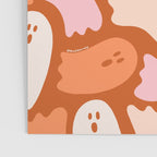 Ghost Print in Orange Poster Gallery Image 3