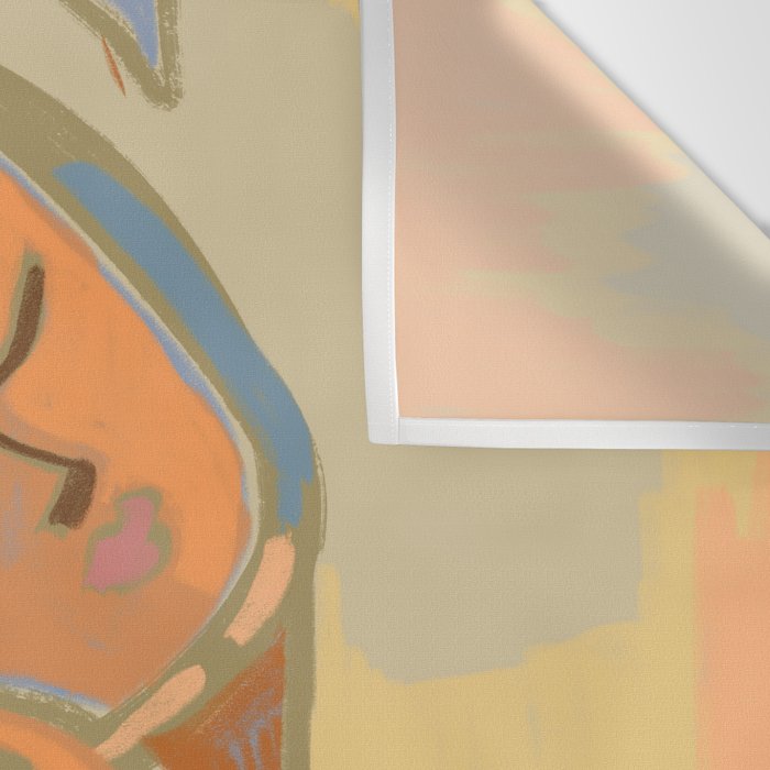 Woman at Peace  Wall Tapestry Gallery Image 3