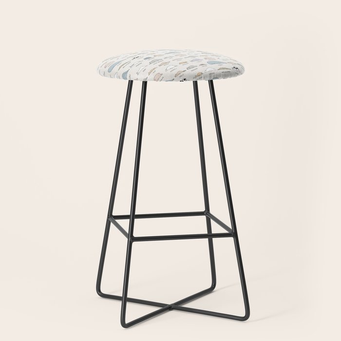 The Moody Animals (Colours) Stool Gallery Image 1