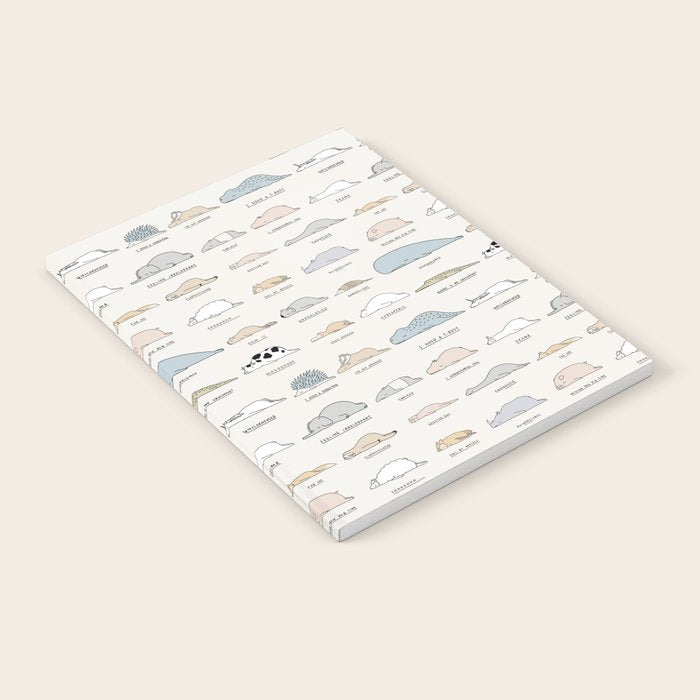 The Moody Animals (Colours) Notebook Gallery Image 2