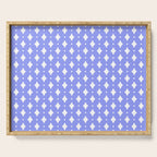 Vintage Stars XVI Periwinkle Blue Serving Tray Gallery Image 1