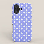 Vintage Stars XVI Periwinkle Blue iPhone Case Gallery Image 1