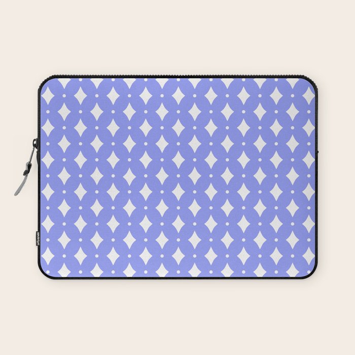 Vintage Stars XVI Periwinkle Blue Laptop Sleeve Gallery Image 1