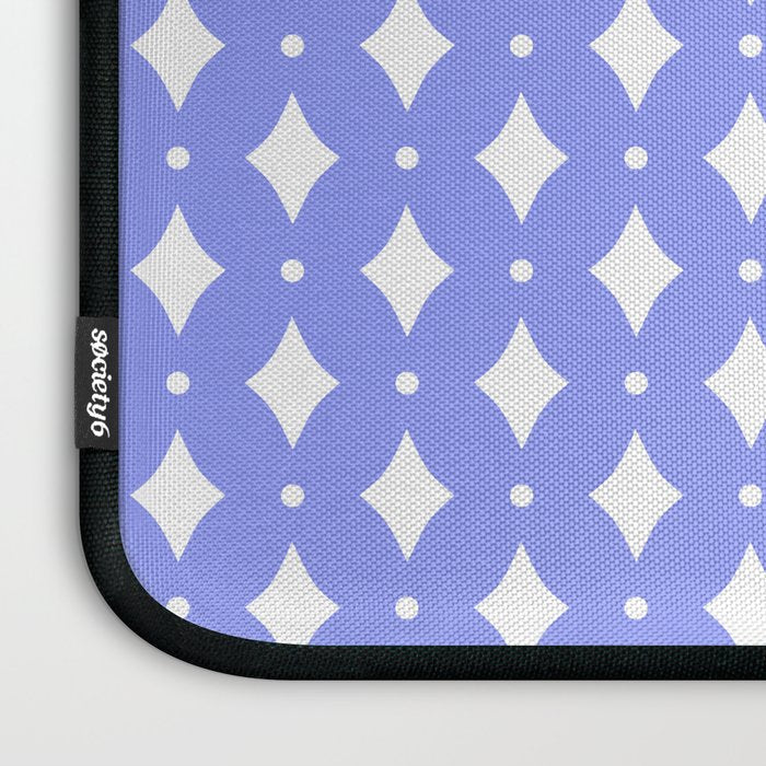 Vintage Stars XVI Periwinkle Blue Laptop Sleeve Gallery Image 3