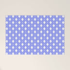 Vintage Stars XVI Periwinkle Blue Welcome Mat Gallery Image 1